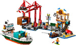 60422 Hafen mit Frachtschiff Lego City, 1226 Teile, ab 8 Jahren