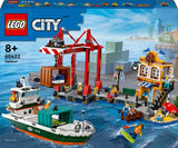 60422 Hafen mit Frachtschiff Lego City, 1226 Teile, ab 8 Jahren