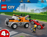 60435 Abschleppwagen mit Sportauto Lego City, 101 Teile, ab 4 Jahren