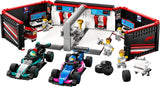 60444 F1 Garage mit Mercedes-AMG & Alpine Rennautos, Lego City, 678 Teile, ab 7 Jahren