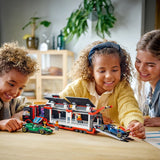 60445 F1 Transporter mit RB20 & AMR24 F1 Rennautos, Lego City, 1086 Teile, ab 8 Jahren