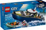 60456 Verfolgungsjagd im Polizeiboot Lego City, 264 Teile, ab 6 Jahren