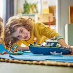 60456 Verfolgungsjagd im Polizeiboot Lego City, 264 Teile, ab 6 Jahren