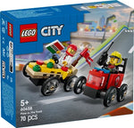 60458 Pizzalieferwagen vs. Löschauto Lego City, 70 Teile, ab 5 Jahren