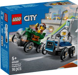 60459 Flugzeug vs. Krankenhausbett Lego City, 70 Teile, ab 5 Jahren