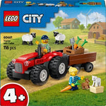 60461 Traktor mit Anhänger Lego City, 116 Teile, ab 4 Jahren