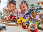 60462 Hubschrauber, Löschauto und U-Boot, Lego City, 874 Teile, ab 7 Jahren