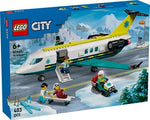 60465 Notfallrettungsflugzeug Lego City, 403 Teile, ab 6 Jahren