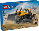 60466 Gelber Bulldozer Lego City, 682 Teile, ab 8 Jahren