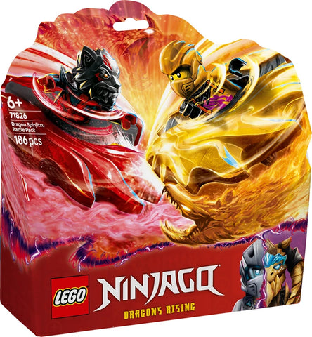 Drachen-Spinjitzu Battle Pack Lego Ninjago 71826, 186 Teile, ab 6 Jahren
