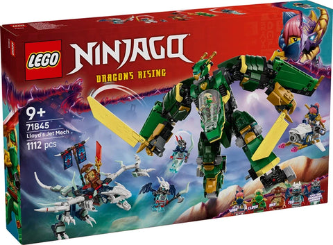 Lloyds Jet-Mech Lego Ninjago 71845, 1112 Teile, ab 9 Jahren