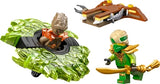 Lloyd vs. Elementarmonster Spinner Lego Ninjago, 52 Teile, ab 6 Jahren