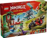 Showdown am Baumhaus mit dem Ninja-Bike Lego Ninjago, 642 Teile, ab 7 Jahren