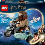 76443 Hagrids und Harrys Motorradtour Lego Harry Potter, 617 Teile, ab 9 Jahren