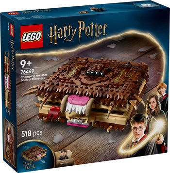 76449 Beissendes Monsterbuch der Monster, Lego Harry Potter, 518 Teile, ab 9 Jahren