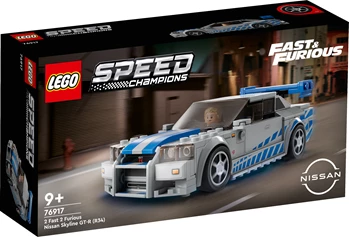 76917 2 Fast 2 Furious - Nissan Skyline GT-R (R34), Lego Speed Champions, 319 Teile, ab 9 J.