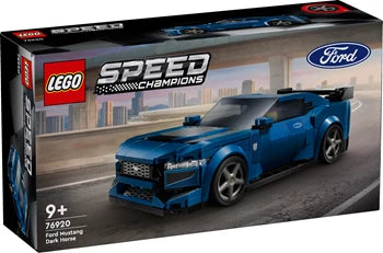76920 Ford Mustang Dark Horse Sportwagen, Lego Speed Champions, 344 Teile, ab 9 J.