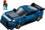 76920 Ford Mustang Dark Horse Sportwagen, Lego Speed Champions, 344 Teile, ab 9 J.