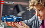 76920 Ford Mustang Dark Horse Sportwagen, Lego Speed Champions, 344 Teile, ab 9 J.