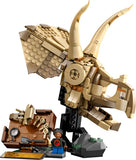 76969 Dinosaurier-Fossilien Triceratops-Schädel, Lego Jurassic World, 468 Teile, 9 J.