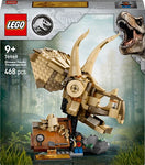 76969 Dinosaurier-Fossilien Triceratops-Schädel, Lego Jurassic World, 468 Teile, 9 J.