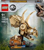 76969 Dinosaurier-Fossilien Triceratops-Schädel, Lego Jurassic World, 468 Teile, 9 J.