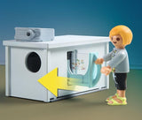 PLAYMOBIL City Life 71330 Virtuelles Klassenzimmer, funktionierender Projektor, Tablet und VR-Brillen für kreative Rollenspiele,Spielzeug für Kinder ab 4 Jahren