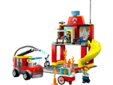 Lego City 60375 Feuerwehrstation und Löschauto