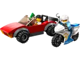 Lego City 60392 Verfolgungsjagd mit dem Polizeimotorrad