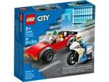 Lego City 60392 Verfolgungsjagd mit dem Polizeimotorrad