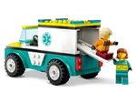 Lego City 60403 Rettungswagen und Snowboarder