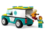 Lego City 60403 Rettungswagen und Snowboarder