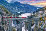 Puzzle Holz L CH RhB Viadukt