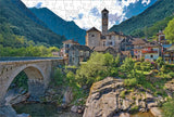 Puzzle Holz L CH Val Verzasca