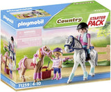 PLAYMOBIL Country 71259 Starter Pack Pferdepflege mit viel Zubehör, ab 4 Jahren