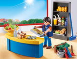 PLAYMOBIL City Life 9457 Hausmeister mit Kiosk, Ab 5 Jahren