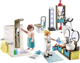 PLAYMOBIL City Life 9268 Badezimmer, Mit Lichteffekten, Ab 4 Jahren