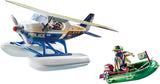 PLAYMOBIL City Action 70779 Polizei-Wasserflugzeug: Schmuggler-Verfolgung, Schwimmfähig, ab 5 Jahren