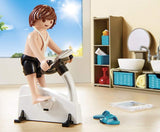 PLAYMOBIL City Life 9268 Badezimmer, Mit Lichteffekten, Ab 4 Jahren