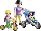 PLAYMOBIL City Life 70284 Mama mit Kindern, ab 4 Jahren