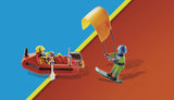 PLAYMOBIL City Action 70144 Seenot: Kitesurfer-Rettung mit Boot, ab 4 Jahren