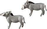 PLAYMOBIL Wild Life 6941 Warzenschweine, Ab 4 Jahren