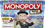 Monopoly Reise um die Welt, Brettspiel für Kinder und Erwachsene, mit dem bekannten Mr. Monopoly, ab 8 Jahre