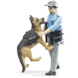 BRUDER bworld Polizist mit Hund