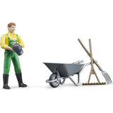 Bruder Figurenset Landwirt mit Zubehör