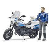 Bruder Bworld Ducati Scrambler Polizeimotorrad