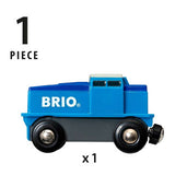 BRIO World - Blaue Batterie Frachtlok
