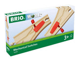 BRIO World - Mechanisches Weichenpaar (L1/M1)