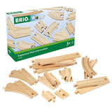 BRIO World - Mittleres Schienensortiment