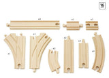 BRIO World - Mittleres Schienensortiment